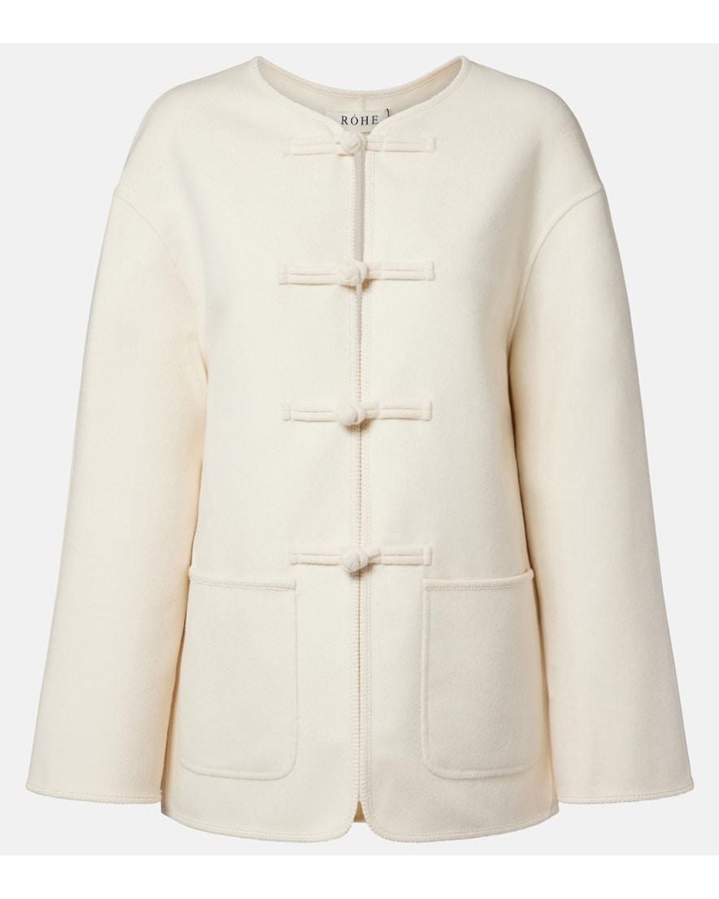 Rohe Natural Marie Wool Jacket
