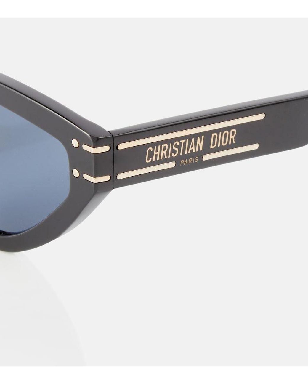Dior Blue Diorsignature B2u Cat-eye Sunglasses