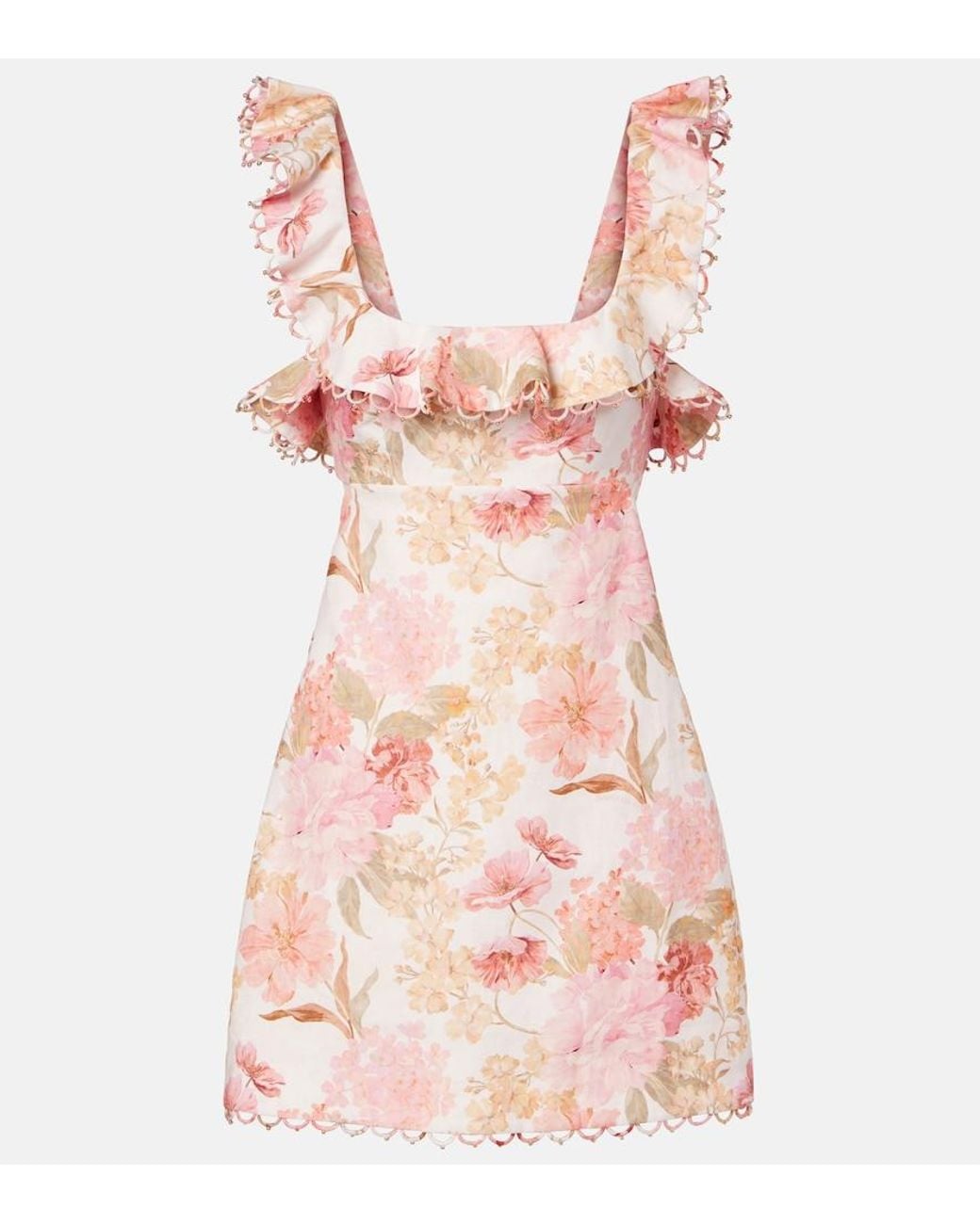 Miniabito Como di Zimmermann in Pink