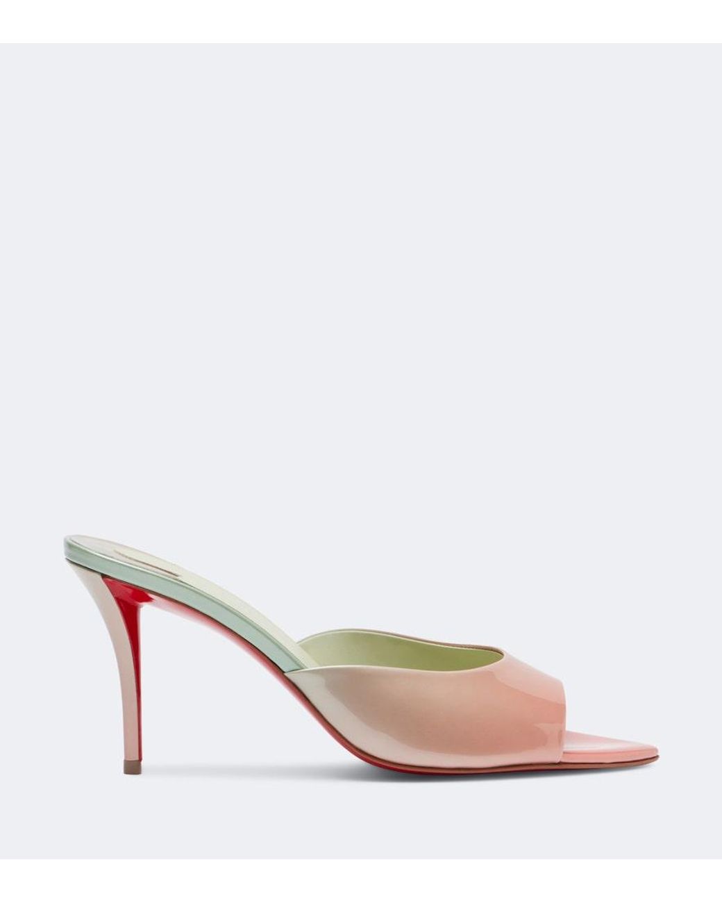 Christian Louboutin Pink Miss Z Leather Sandals