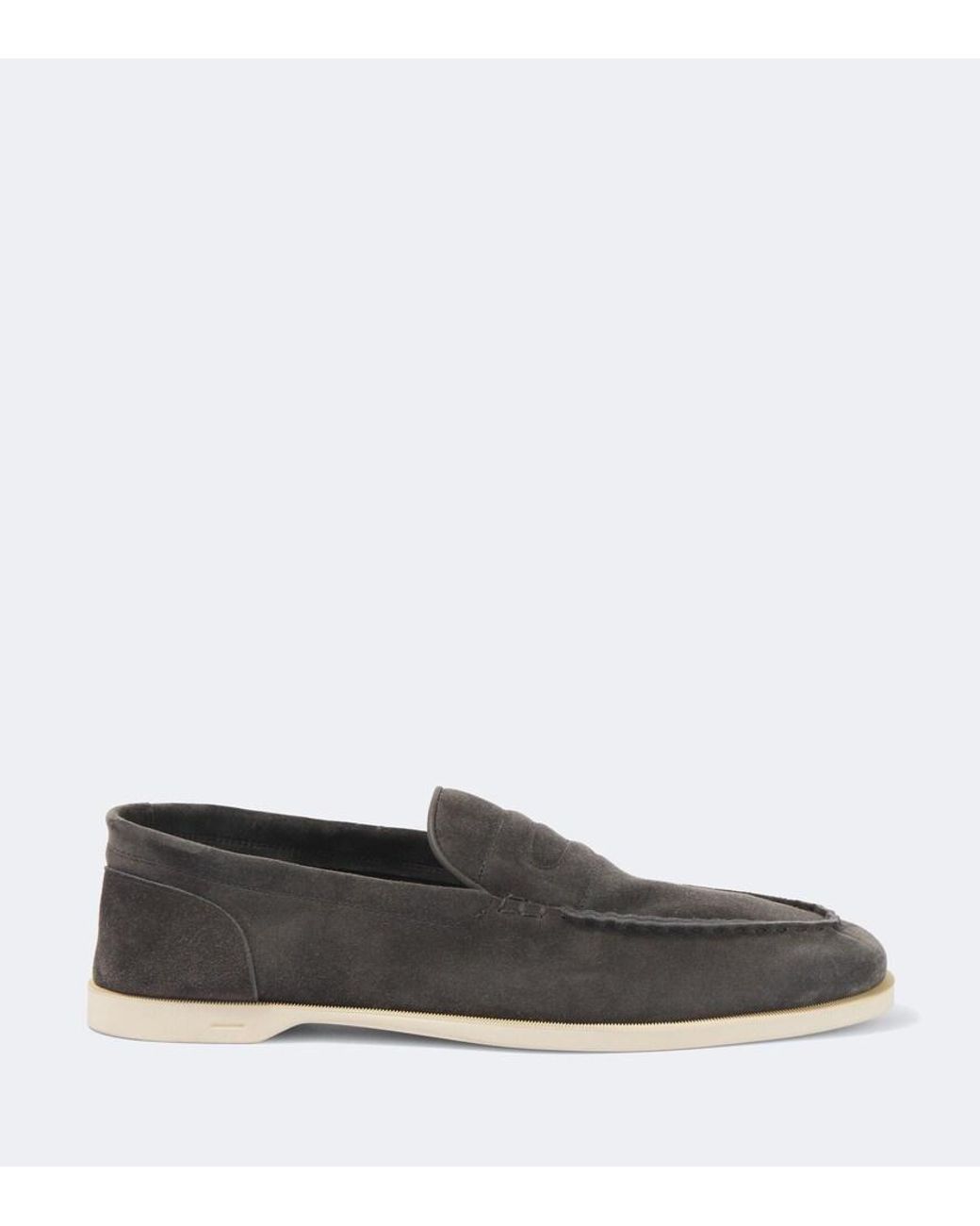 John Lobb Black Pace Suede Loafers for men