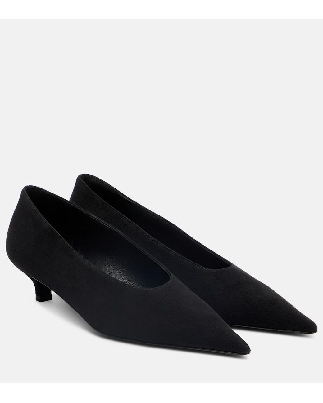 Totême Blue Suede Pumps
