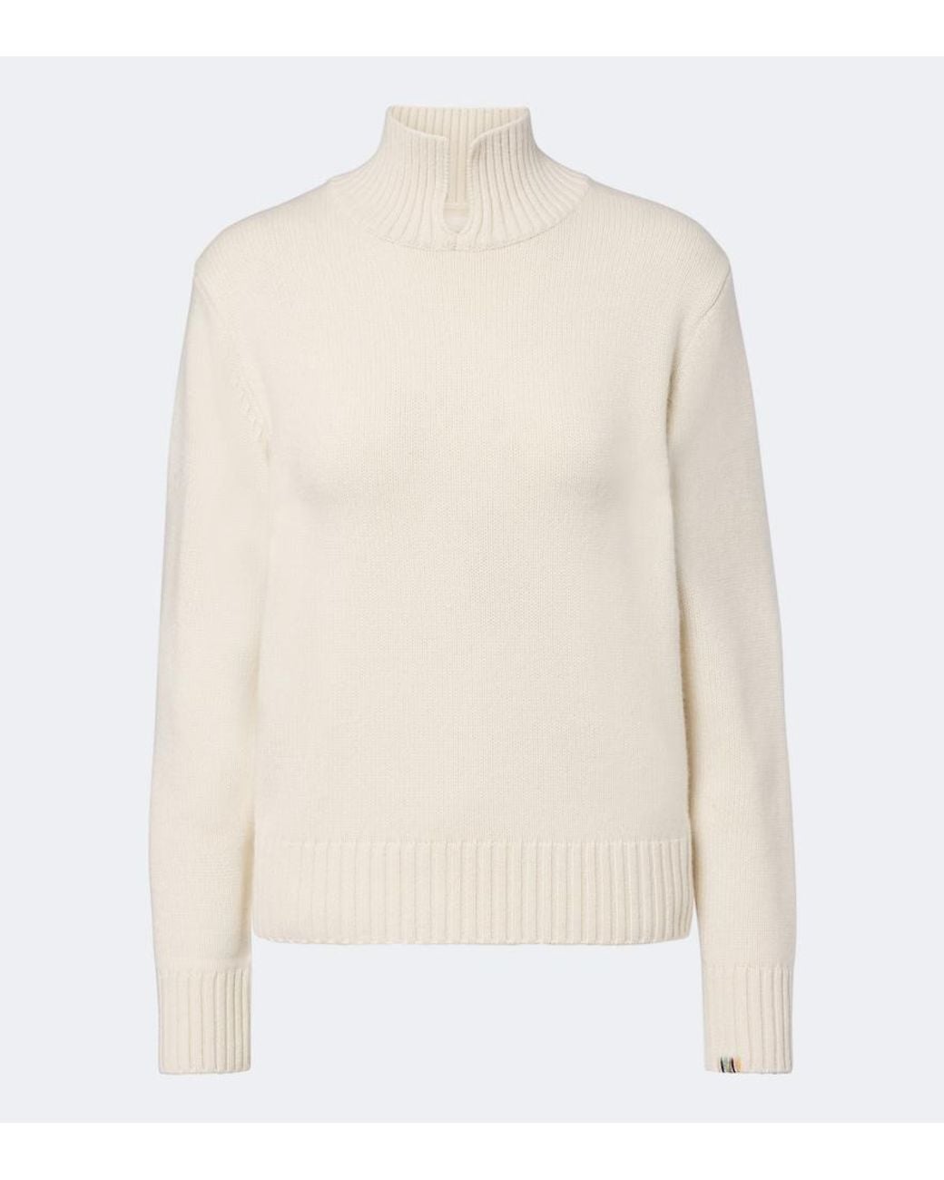 Extreme Cashmere White N°513 Jo Cashmere Sweater