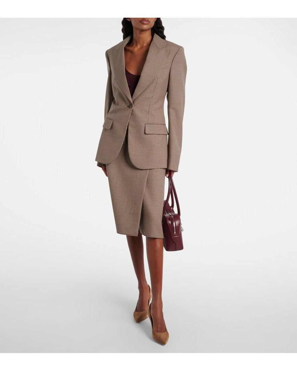 Gianvito Rossi Brown Gianvito 70 Suede Pumps