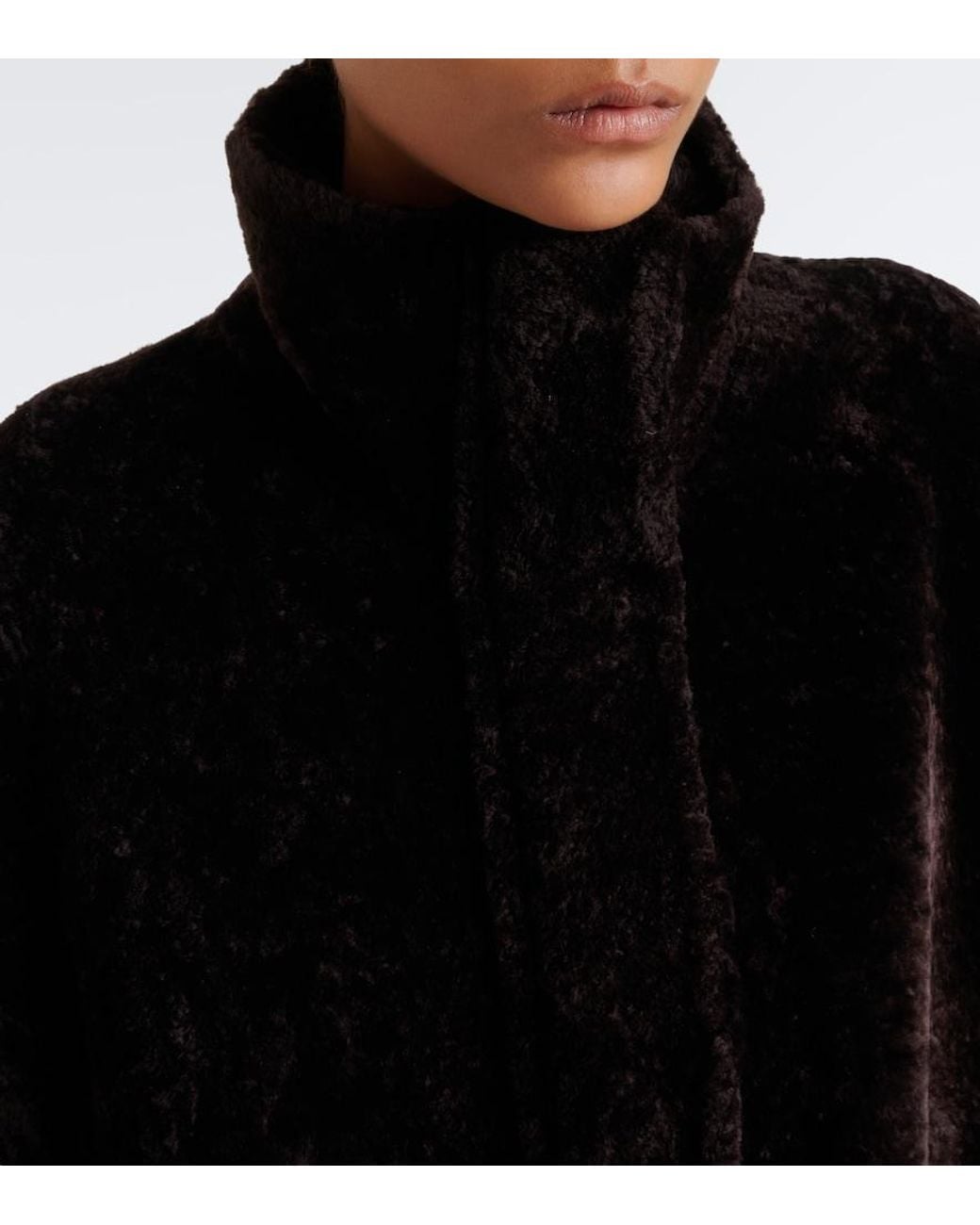 Arma Black Paula Shearling Jacket
