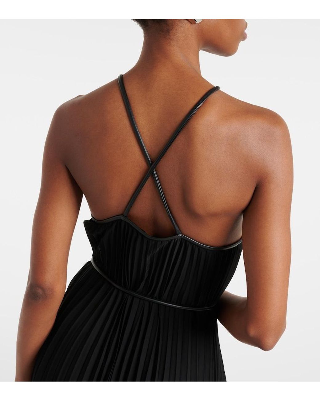 Proenza Schouler Black Label Celeste Pleated Dress