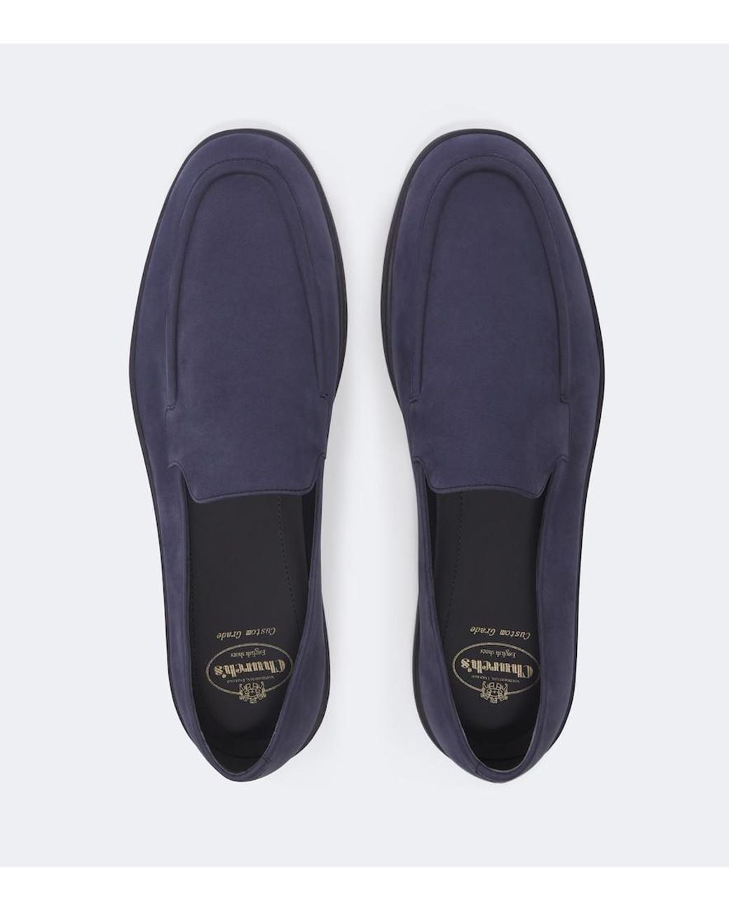 Church's Blue Stanley Leather Loafers for men