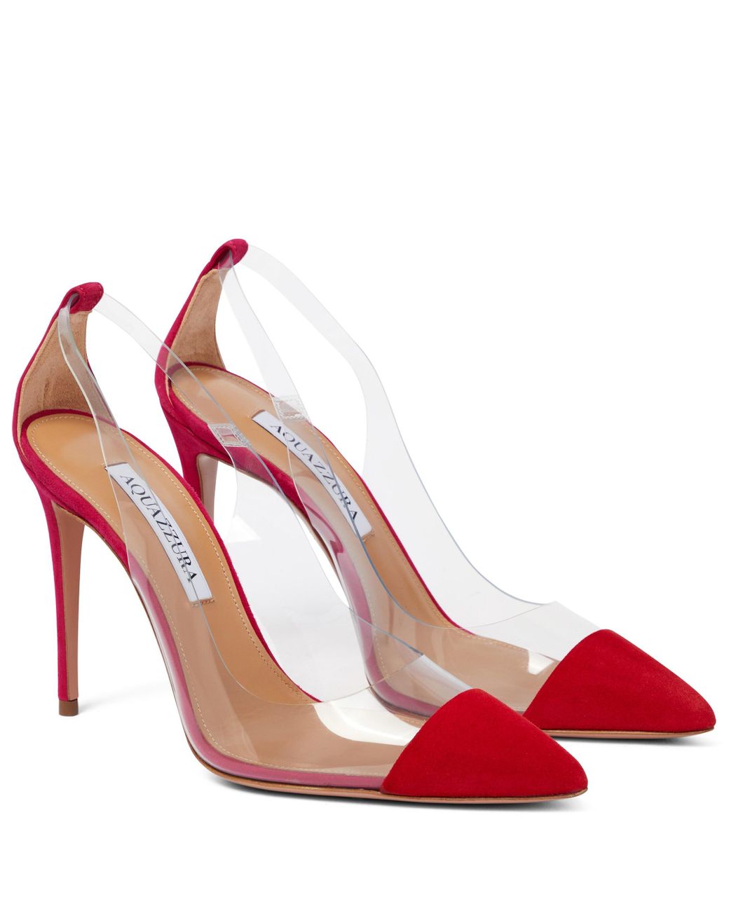 Red pvc deals heels
