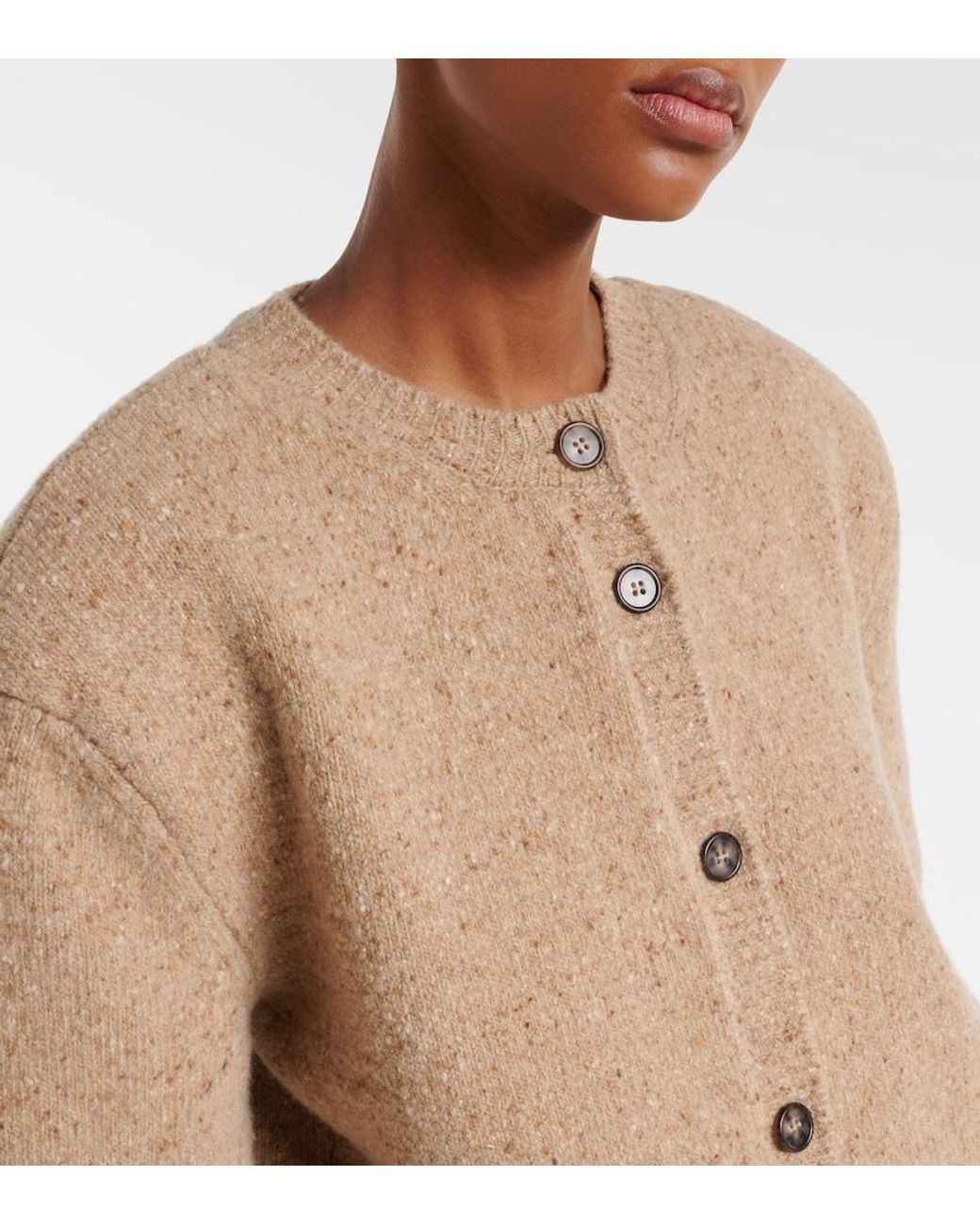 Rohe Brown Wool Cardigan