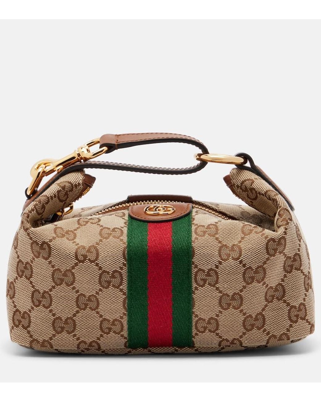Gucci Brown J Mini Top-Handle Bag