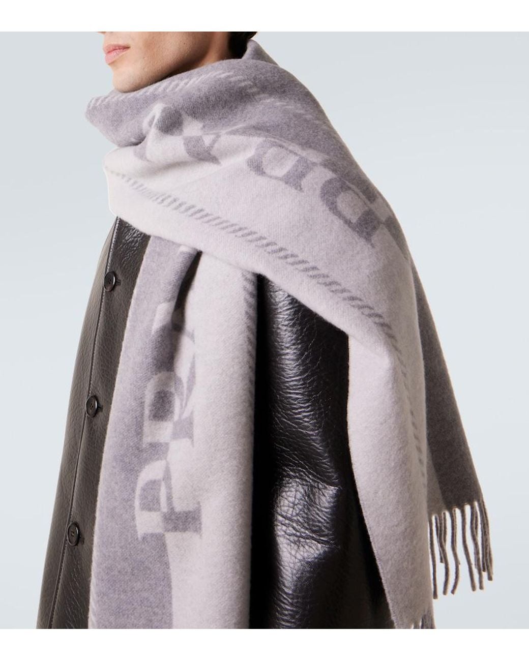 Sciarpa di Prada in Purple da Uomo