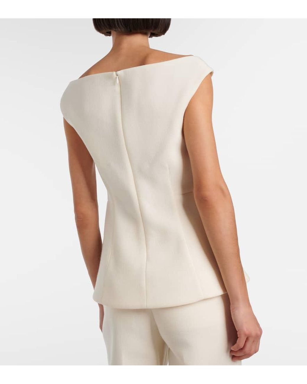 Proenza Schouler White Mariam Scuba Top