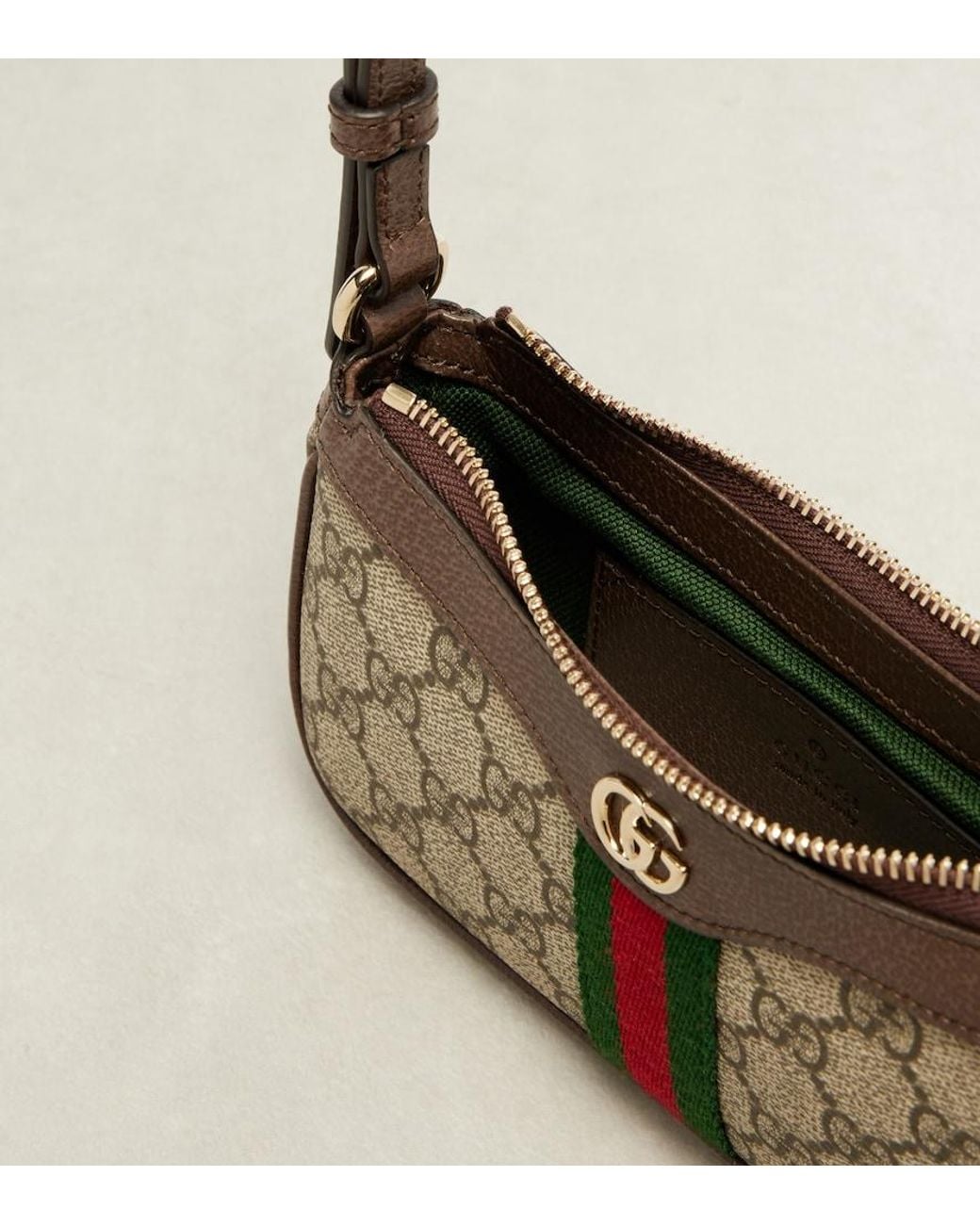 Gucci Metallic Ophidia Mini Gg Shoulder Bag