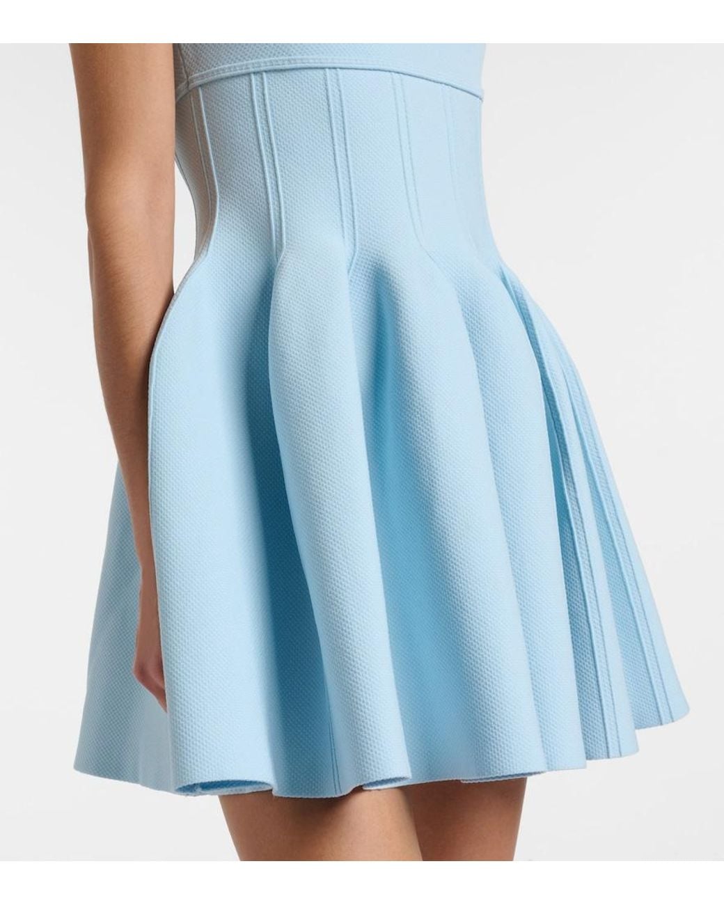 Jonathan Simkhai Blue Gallagher Minidress