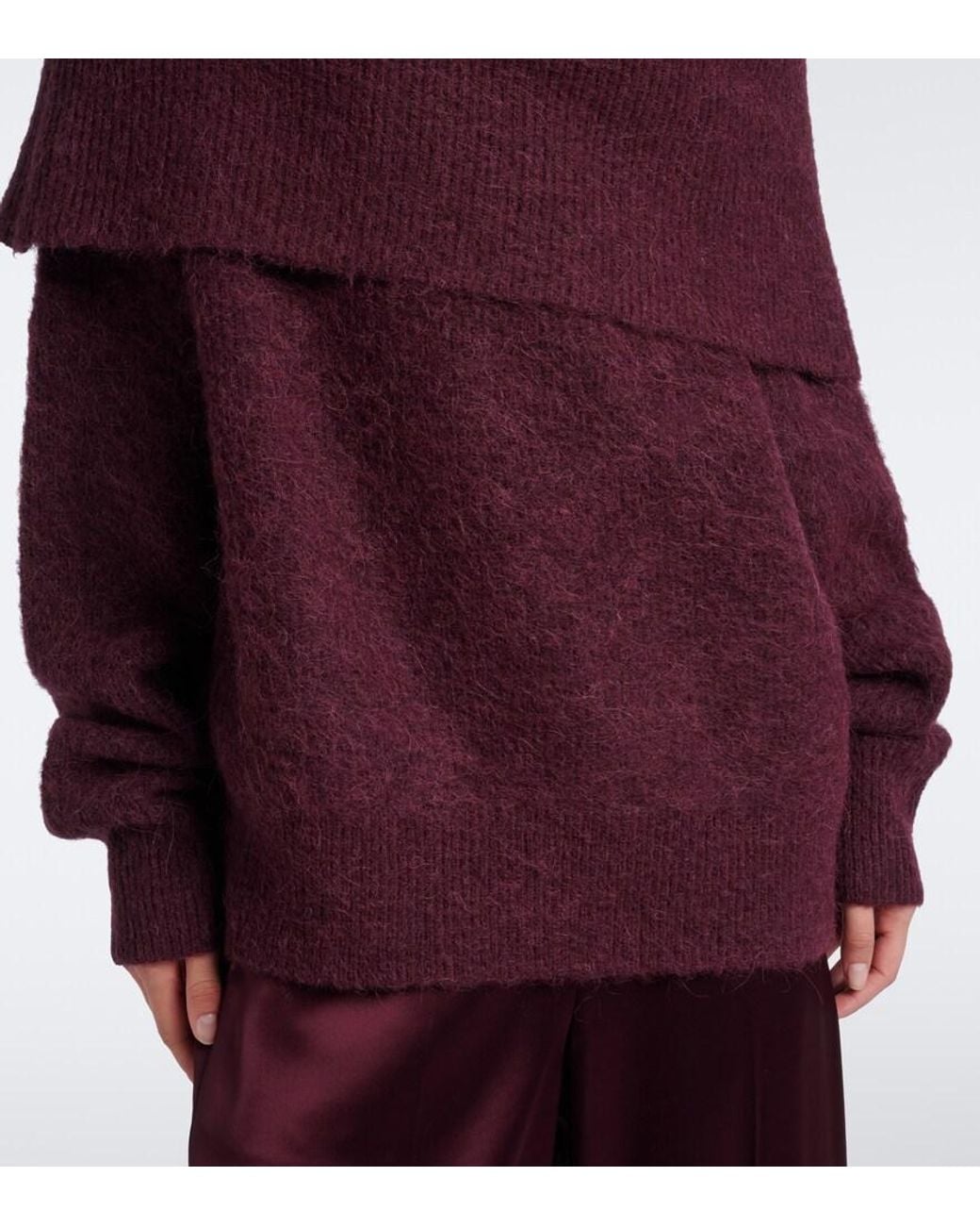 Joseph Purple Pullover Bee Aus Strick