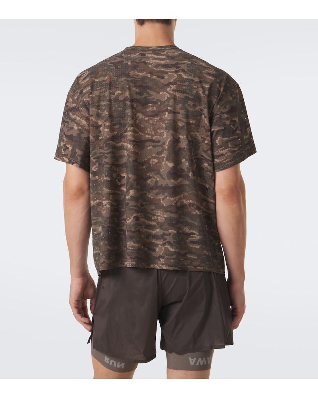 Satisfy Brown Space‑O Camouflage Jersey T-Shirt for men