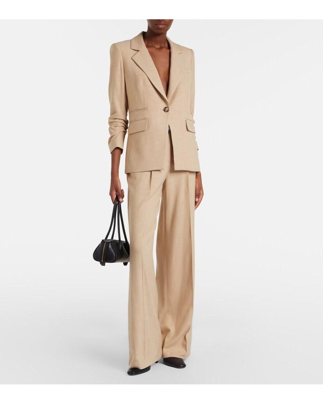 Veronica Beard Natural Battista Blazer