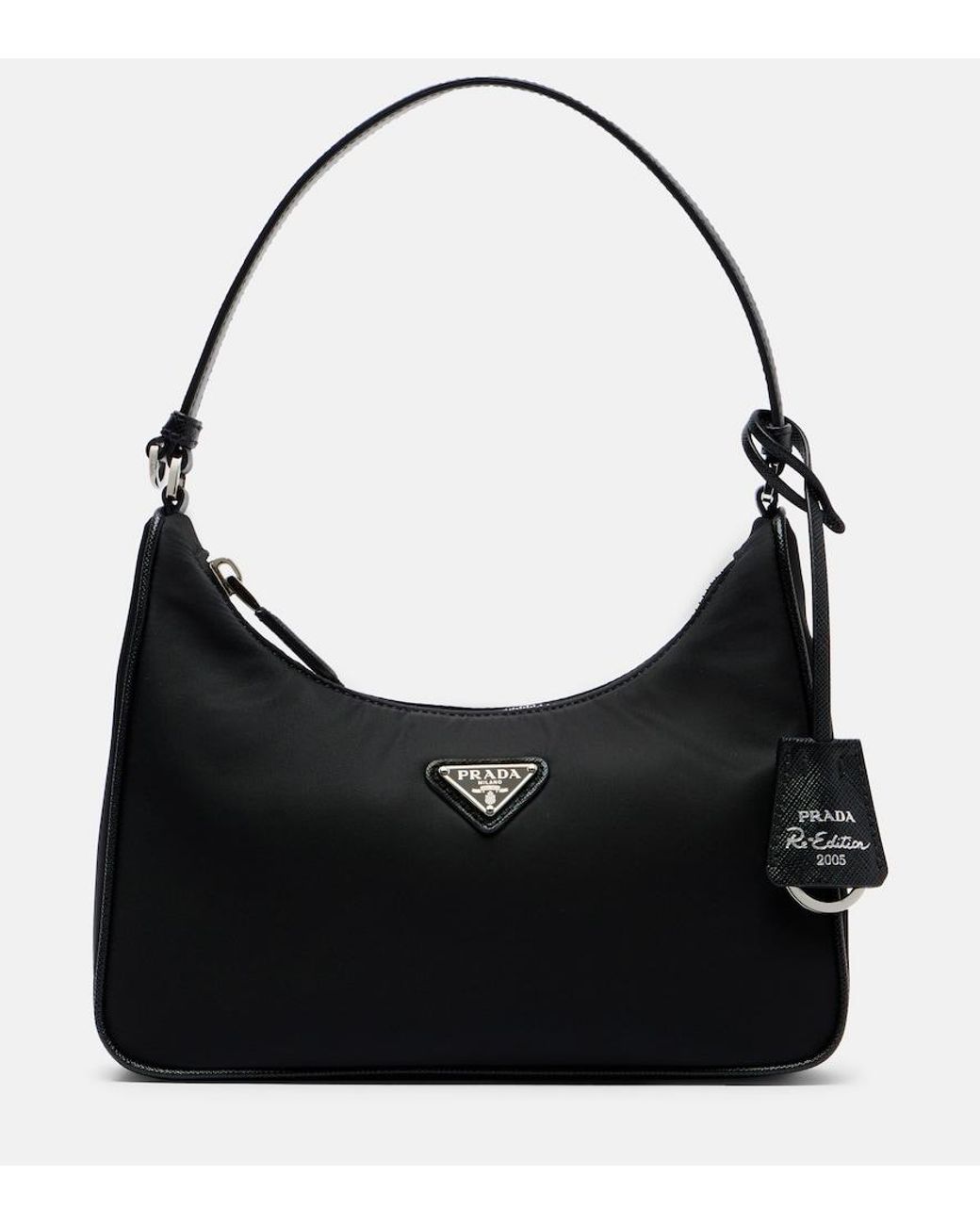 Prada Black Re-Edition 2005 Re-Nylon Shoulder Bag