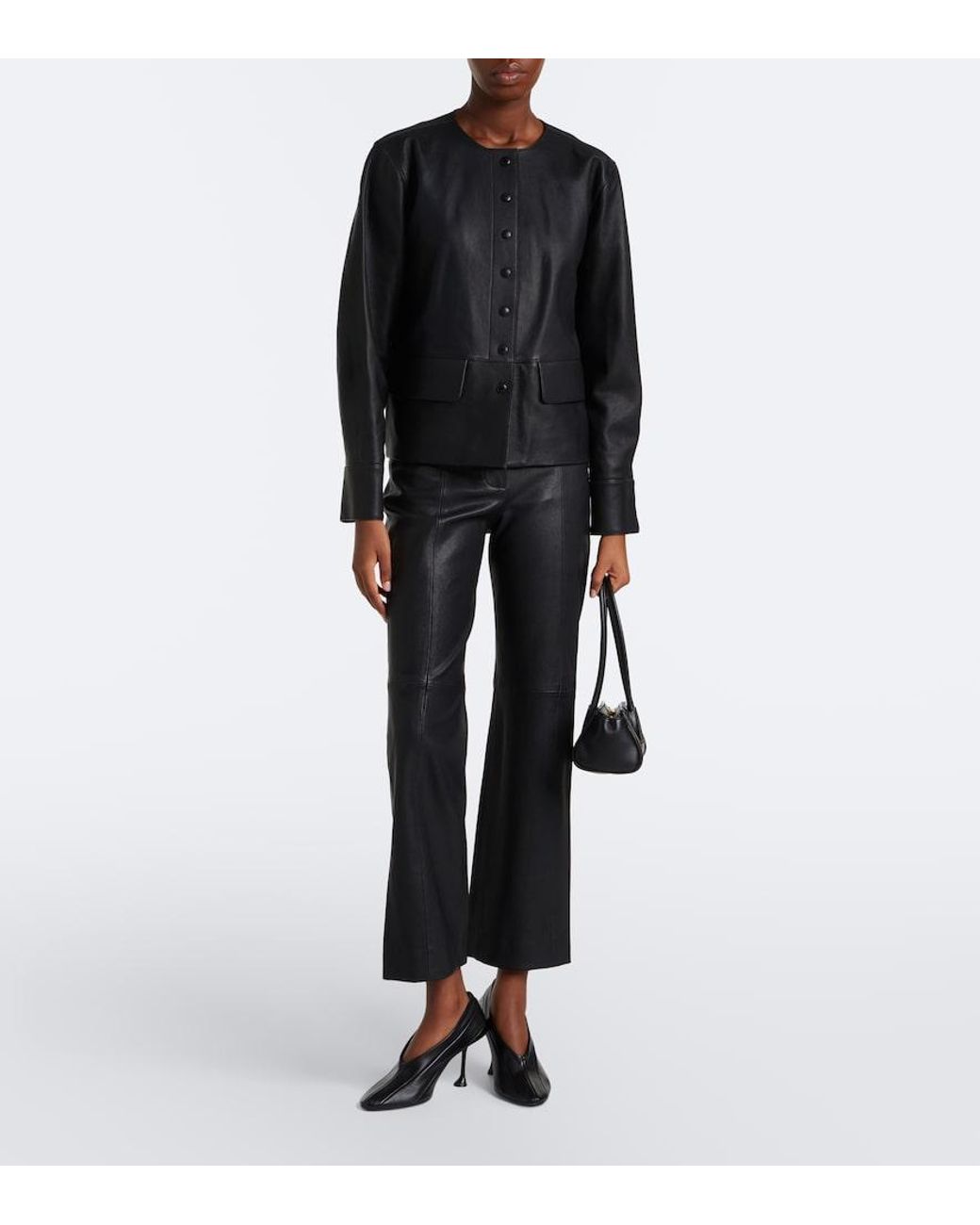 Proenza Schouler Black Label Robin Leather Jacket