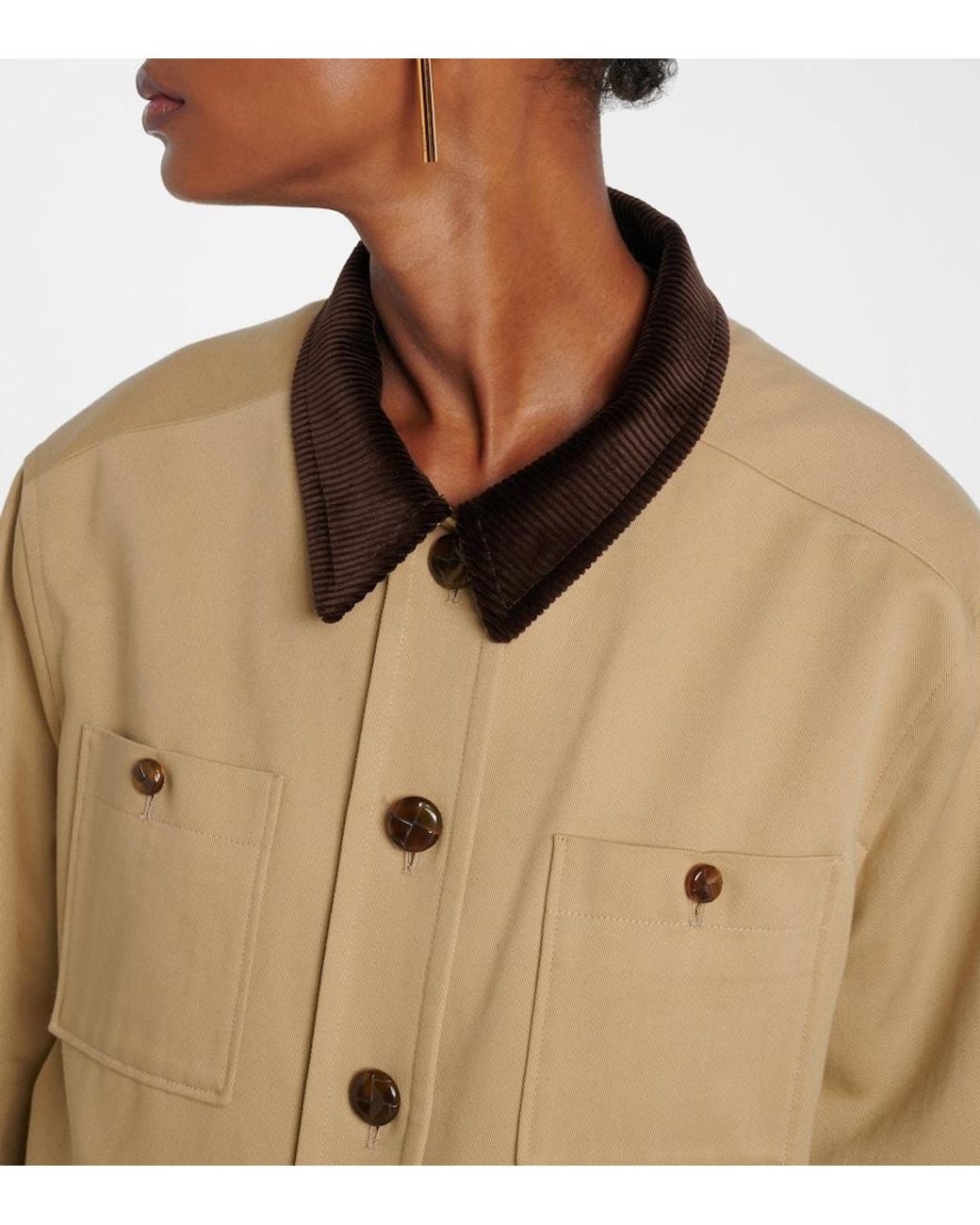 Blazé Milano Natural Lokai Cotton Canvas Jacket