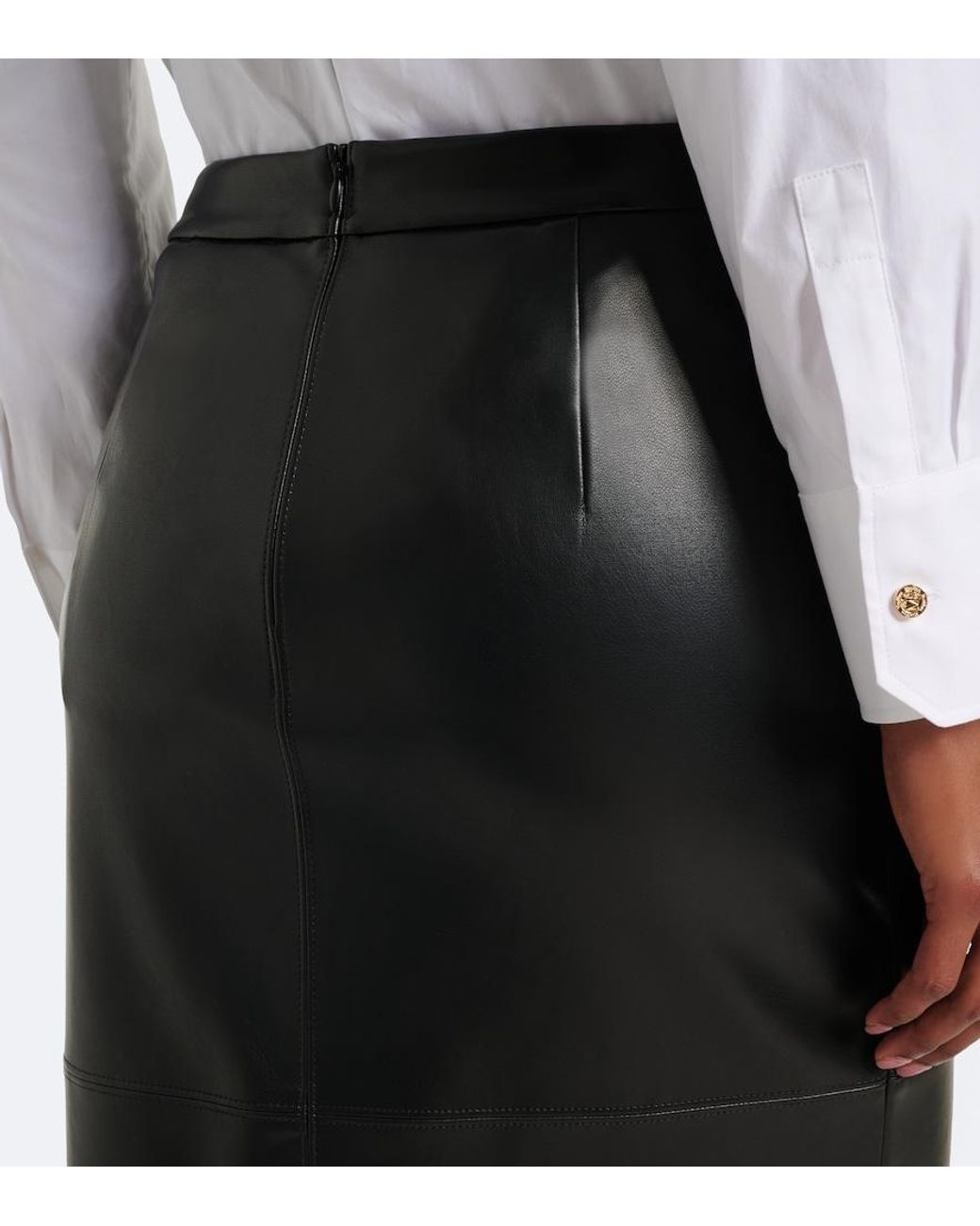 Max Mara Black Pencil Skirt