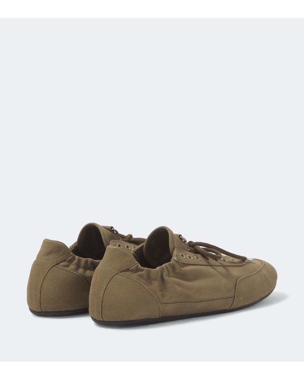 Prada Sneakers Collapse Aus Canvas in Green für Herren