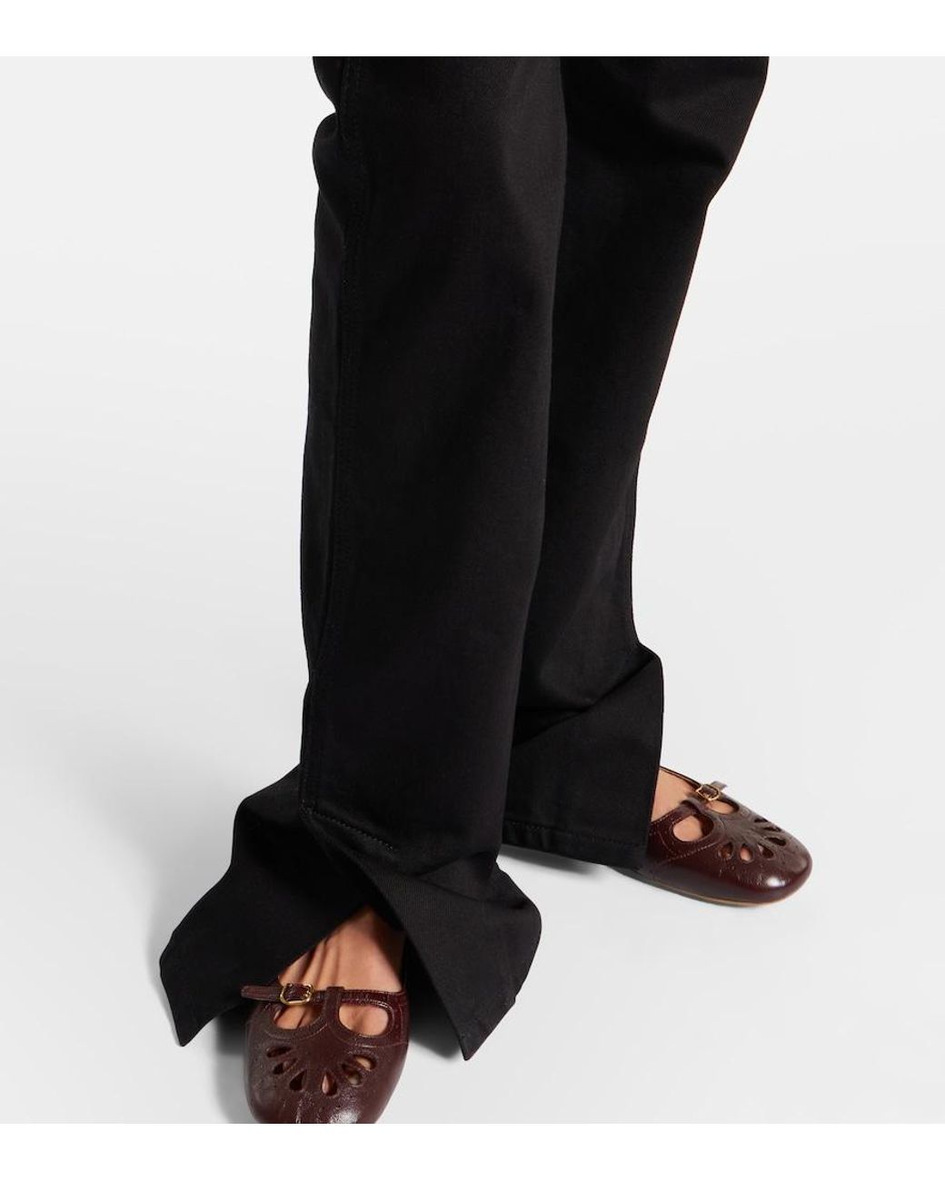 Chloé Black High-Rise Slim Jeans
