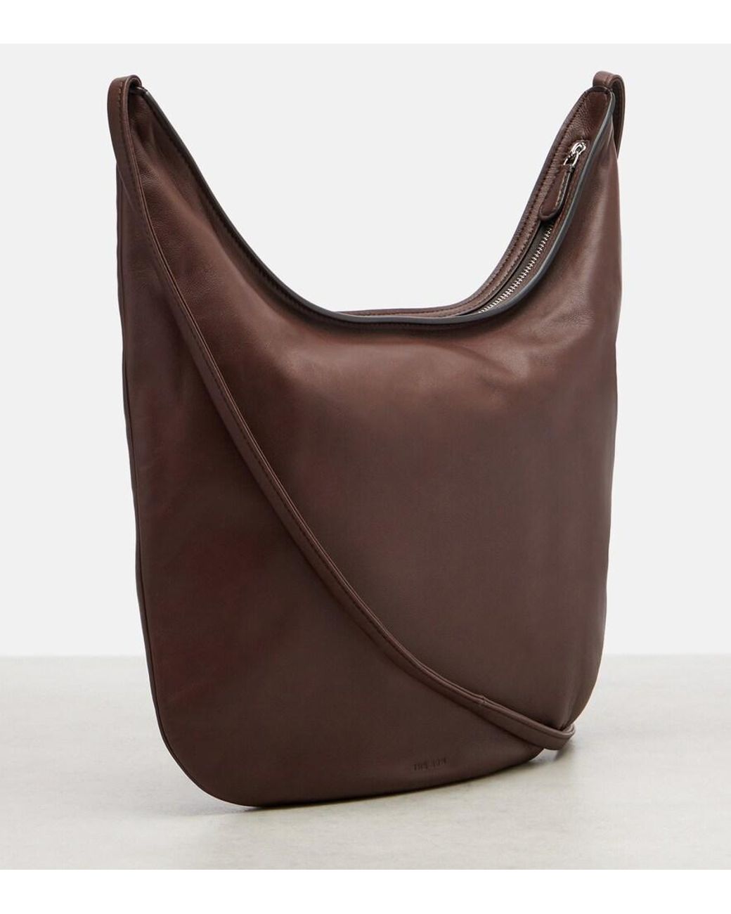 The Row White Schultertasche N/S Izzy Aus Leder