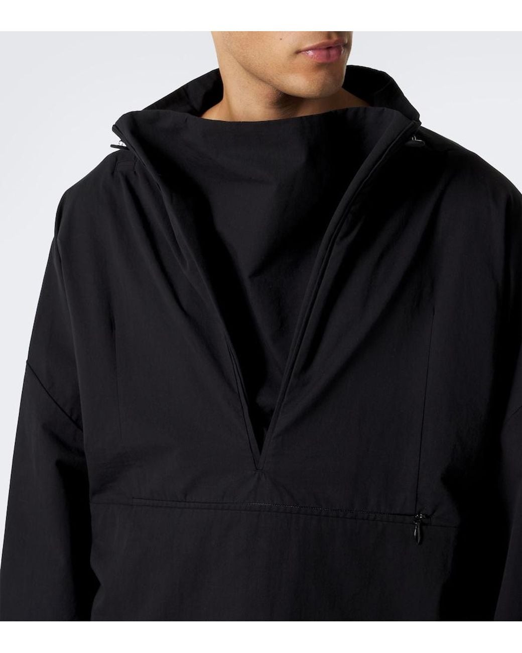 Kiko Kostadinov Black Graatsma Cotton Twill Jacket for men