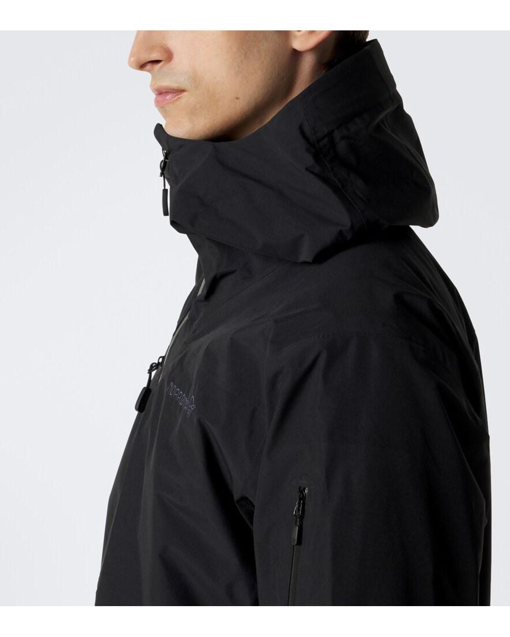 Norrona Black Lofoten Gore-Tex Ski Jacket for men