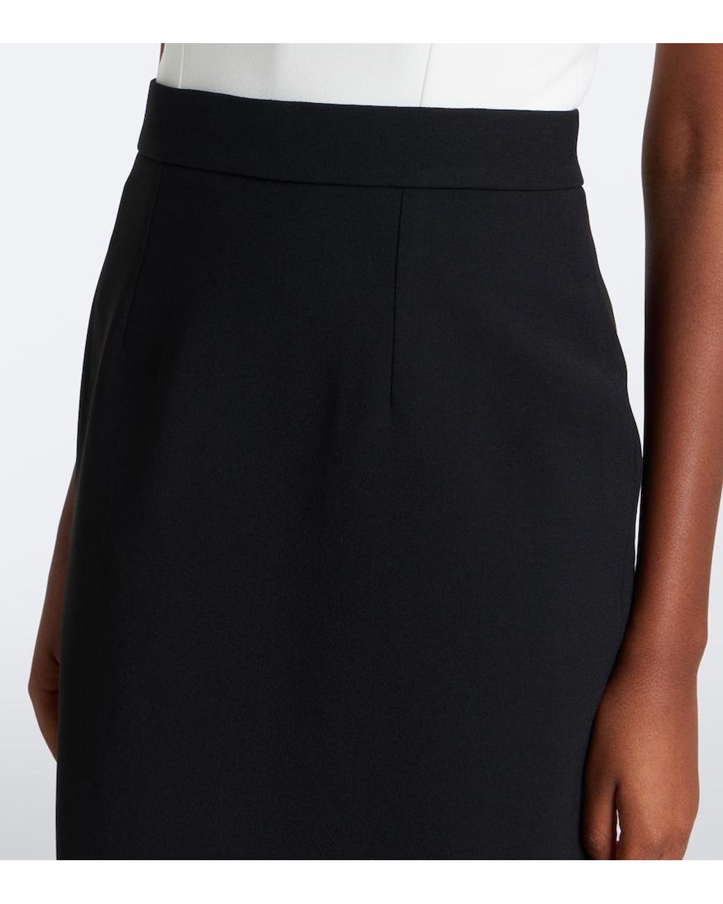The New Arrivals Ilkyaz Ozel Black Zada Maxi Skirt