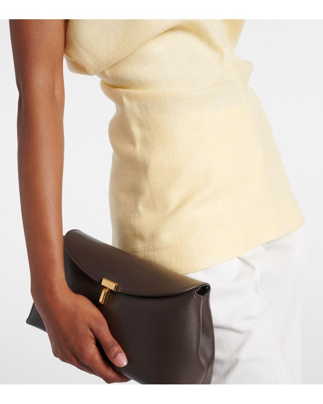 Totême Natural Gathered Top
