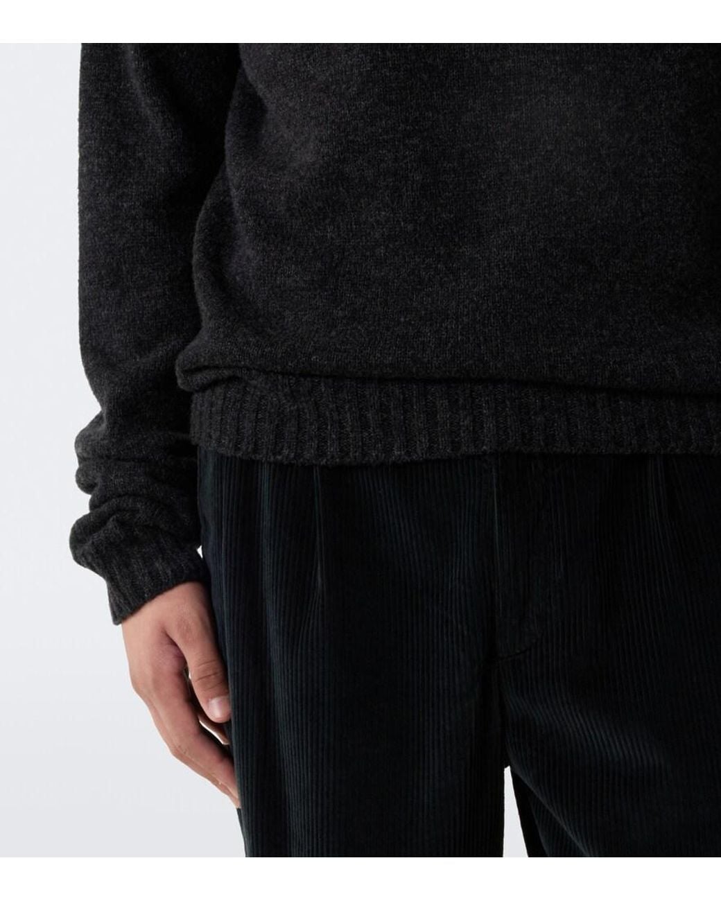 Pullover Agora di The Row in Black da Uomo
