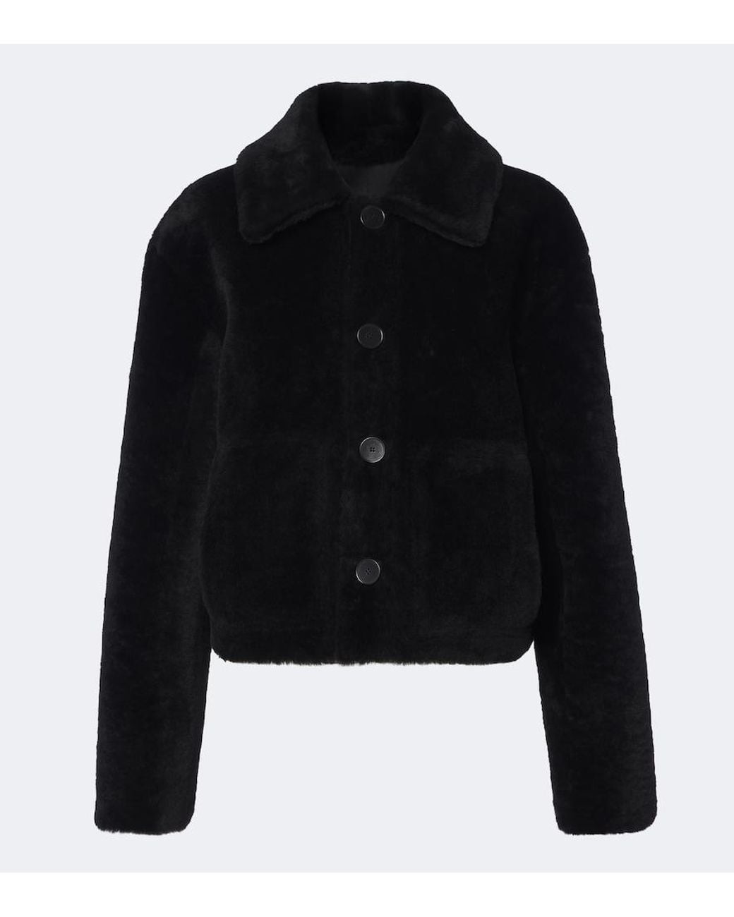 Joseph Black Alloway Reversible Shearling Jacket