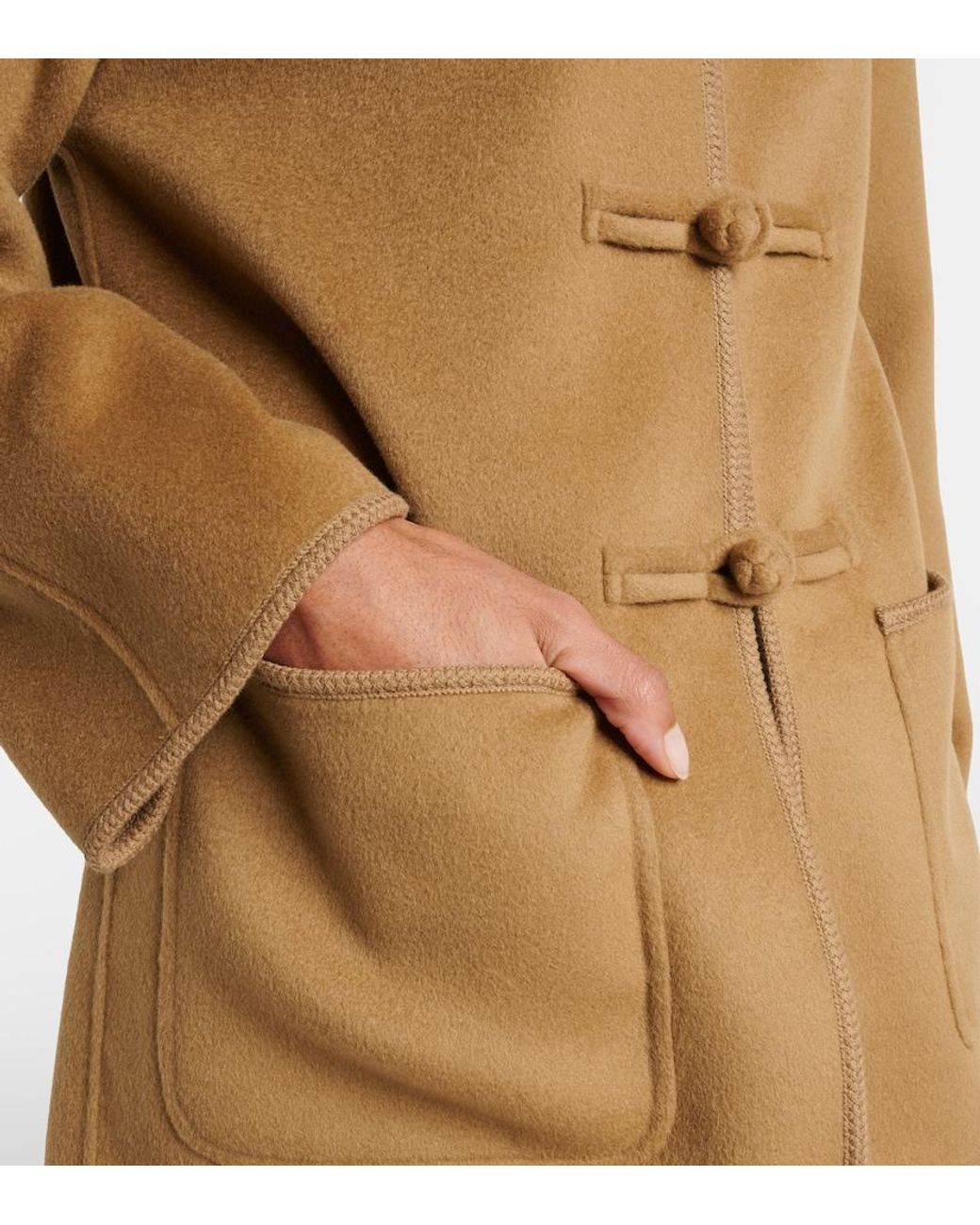 Rohe Brown Wool And Cashmere Jacket