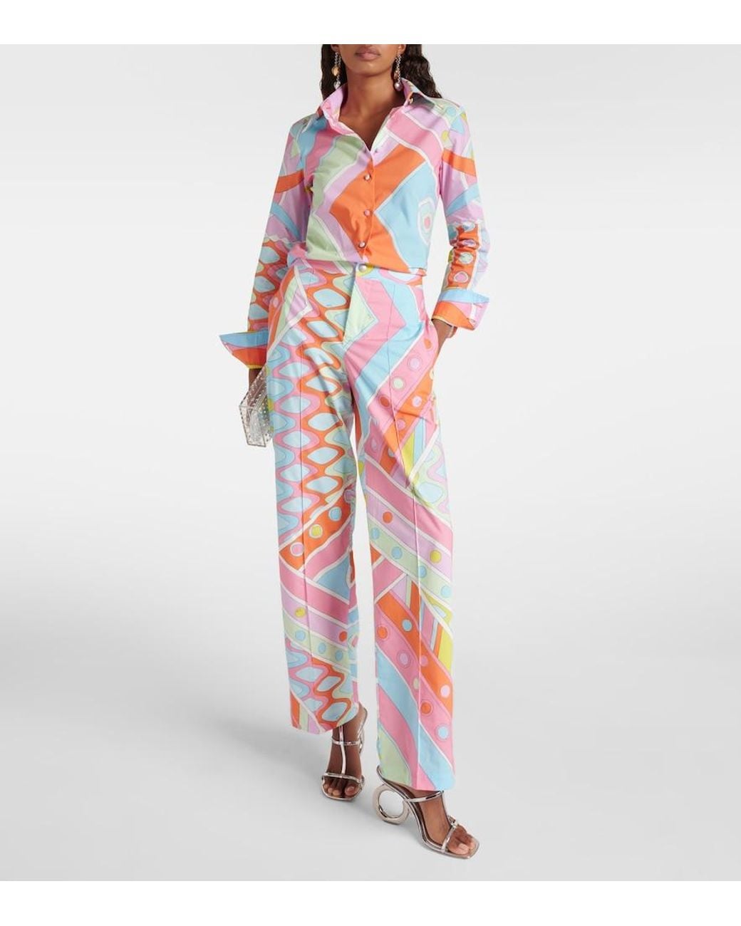 Emilio Pucci White Vivara Cotton Shirt