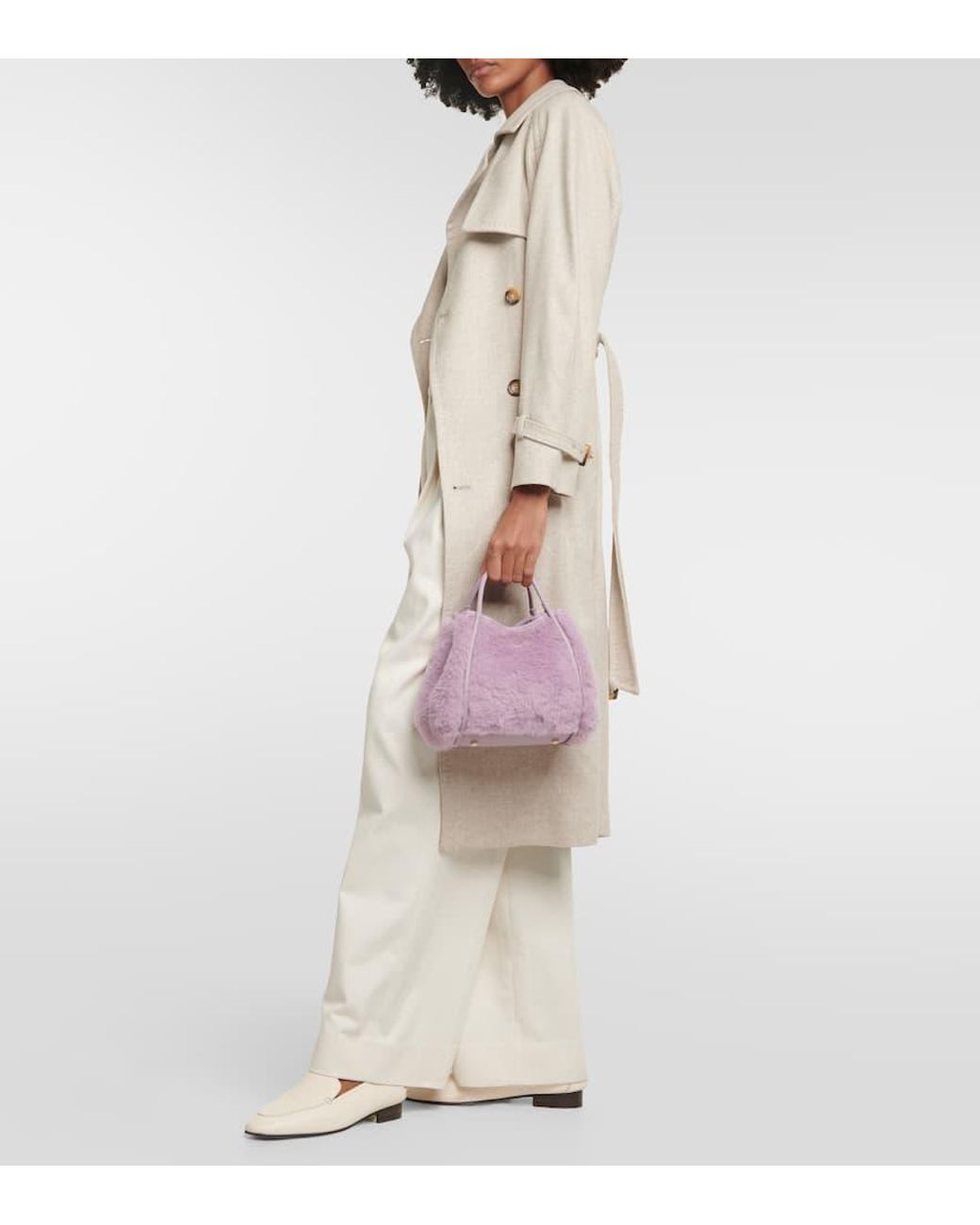 ★Max mara★Teddy fleece Tote bag 冬にかわいく！トートバッグ ☆Max mara☆Teddy fleece Tote bag 冬にかわいく！トートバッグ