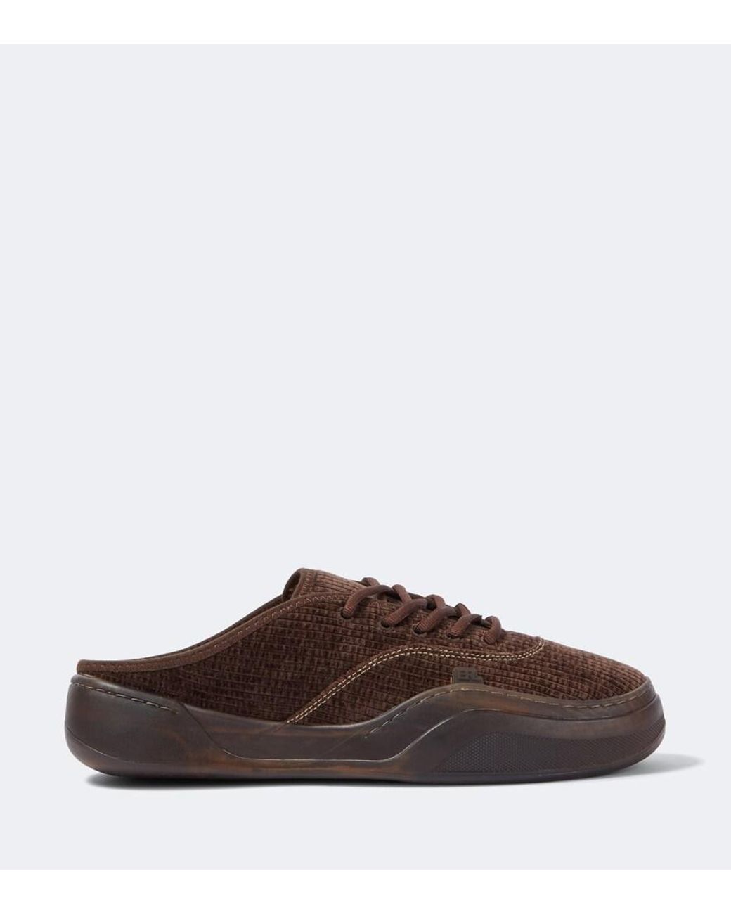 ERL Brown Camino Corduroy Mules for men