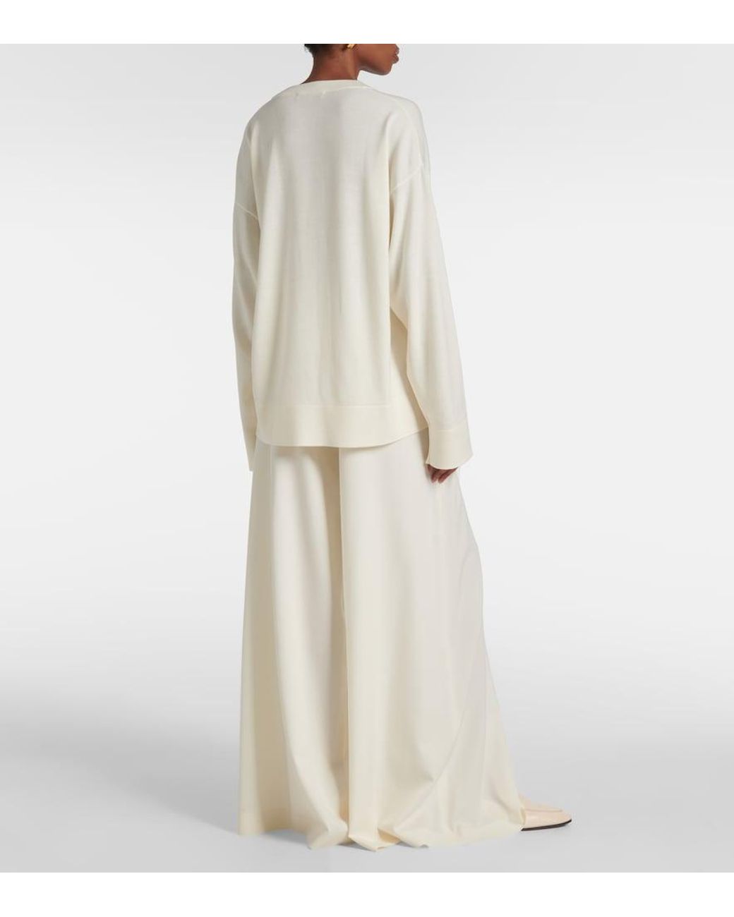 FFORME White Ren Wool Sweater