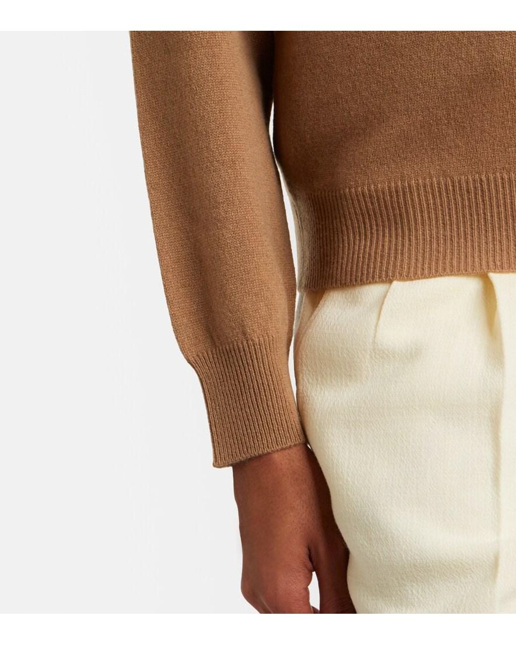Blazé Milano Brown Highland Wool And Cashmere Cardigan