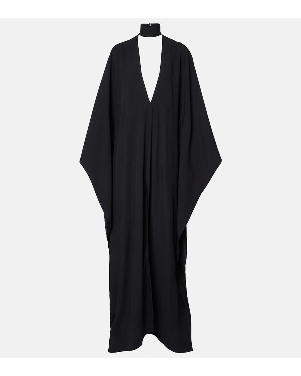 Taller Marmo Black Ooo Crepe Cady Kaftan