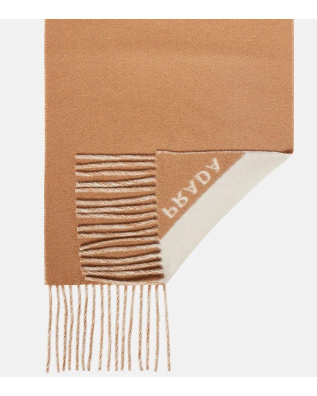 Sciarpa di Prada in Natural