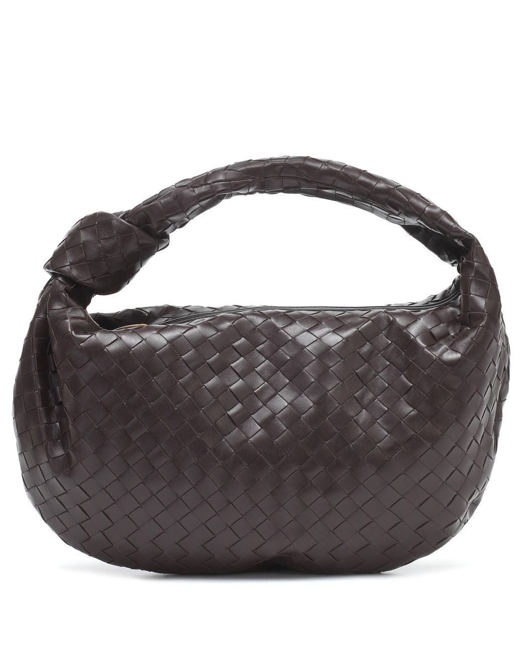 Bottega Veneta Bv Jodie Small Leather Tote in Brown - Lyst