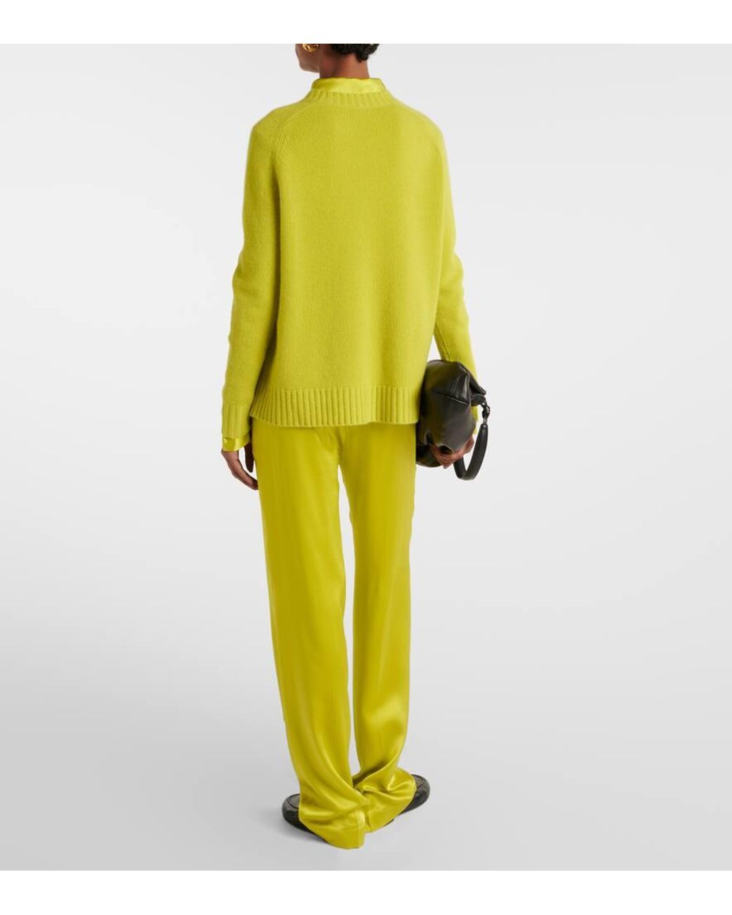 Joseph Yellow Pullover Aus Kaschmir