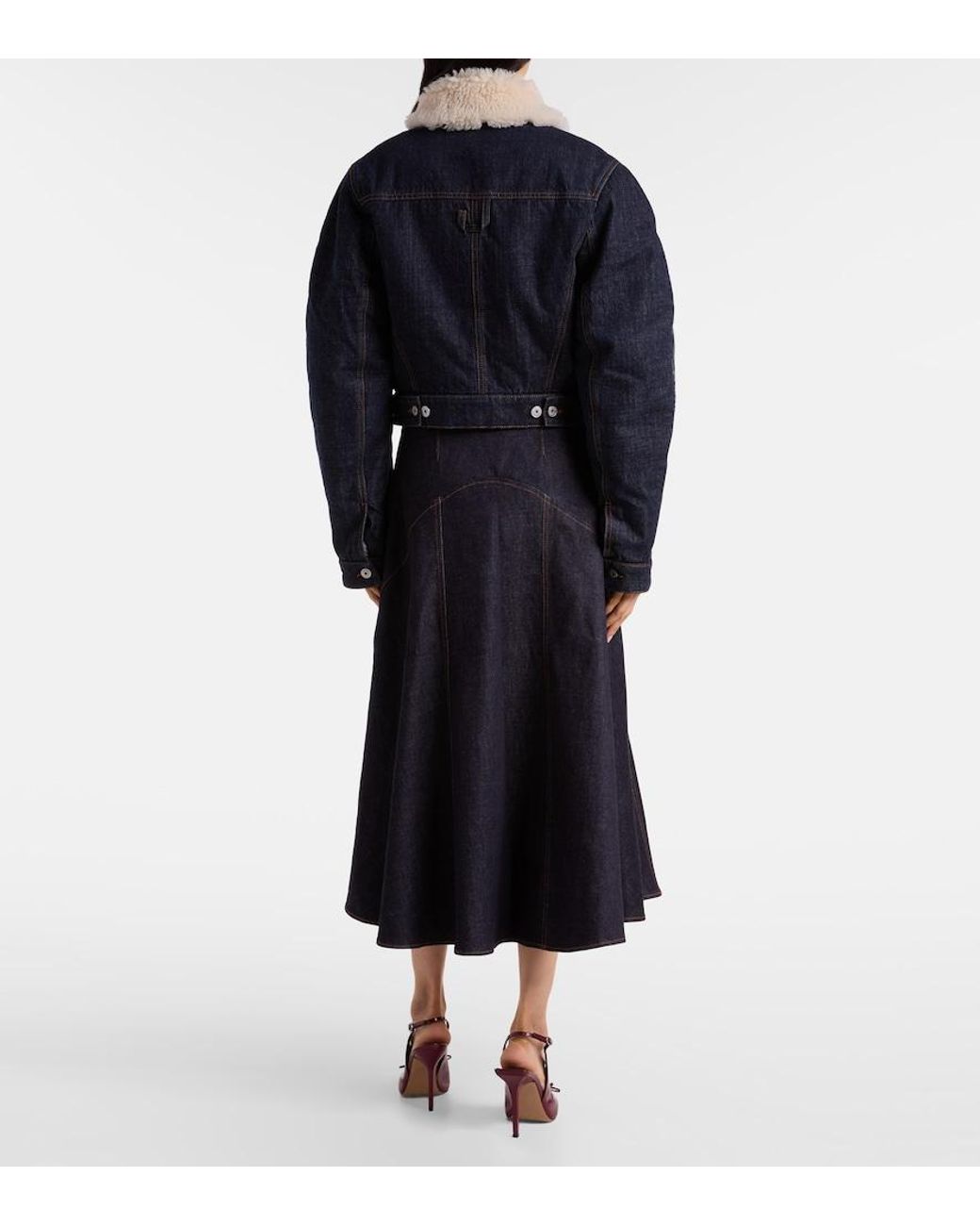 Jacquemus Blue Denim Blouson Jacket