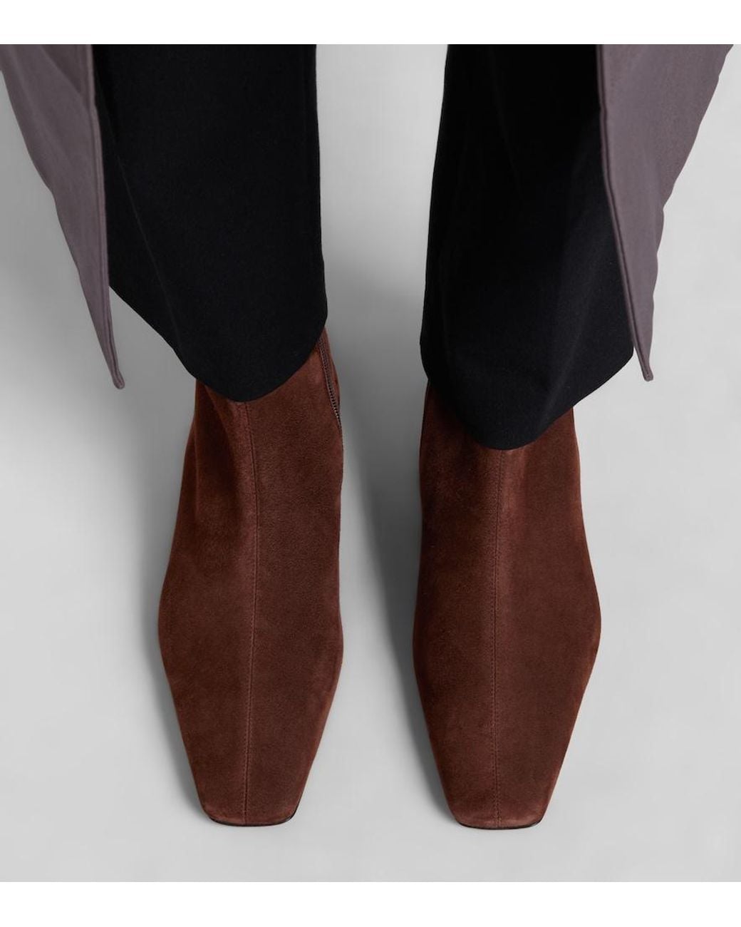 Proenza Schouler Brown Suede Ankle Boots