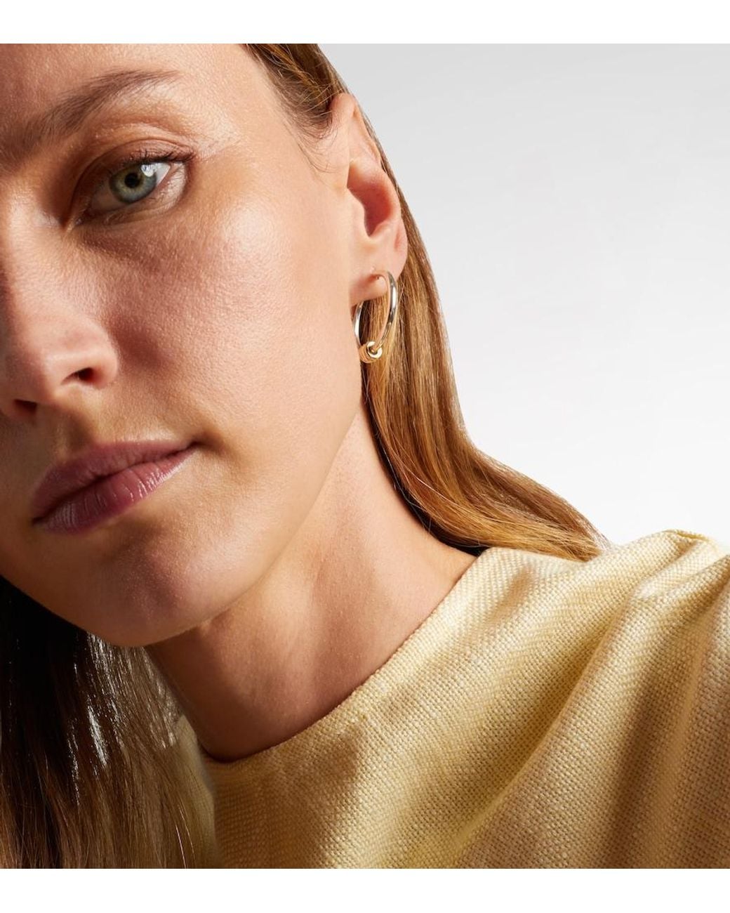 Spinelli Kilcollin White Argo Sterling And 18Kt Earrings
