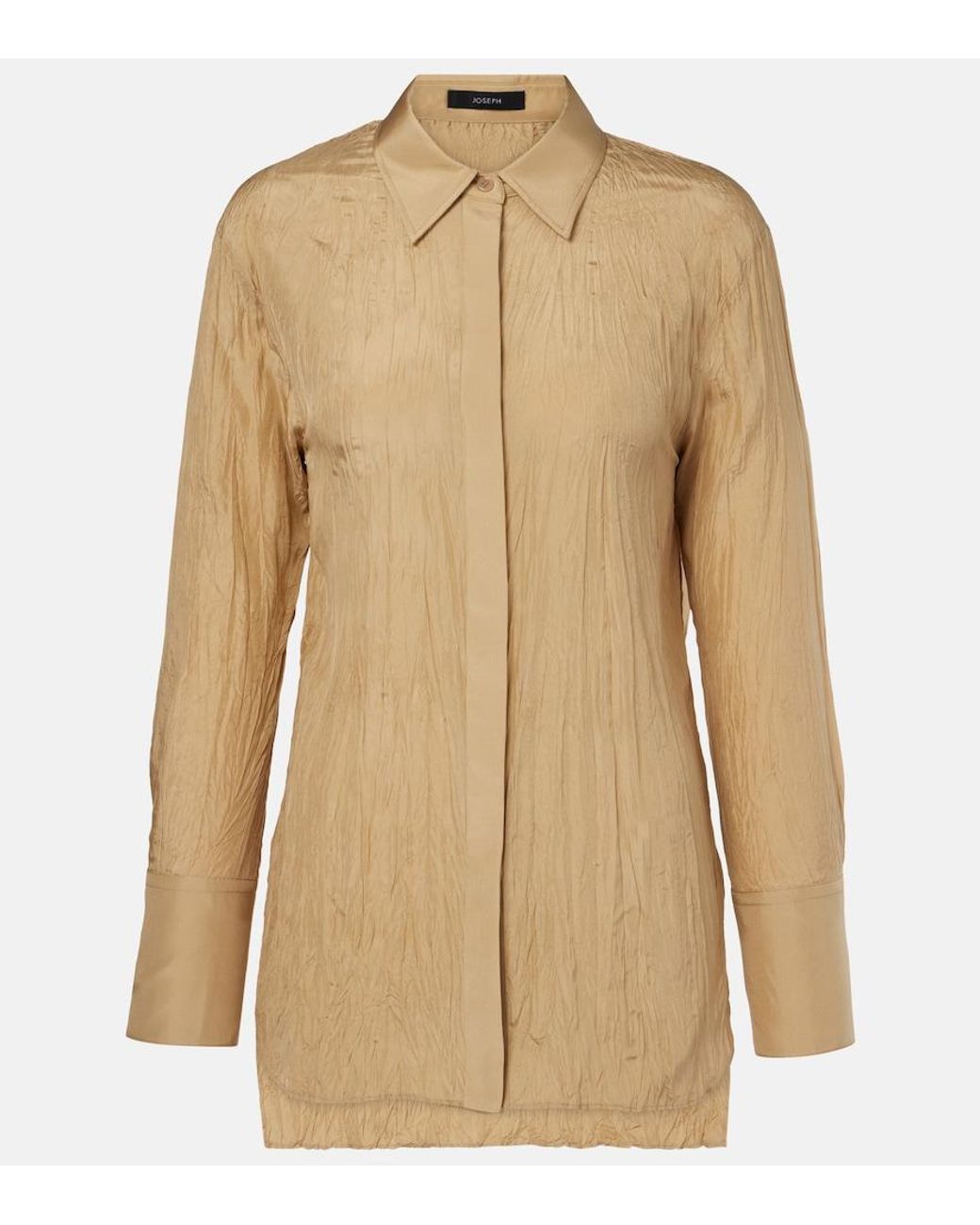 Blusa Bold De Seda Joseph de color Natural