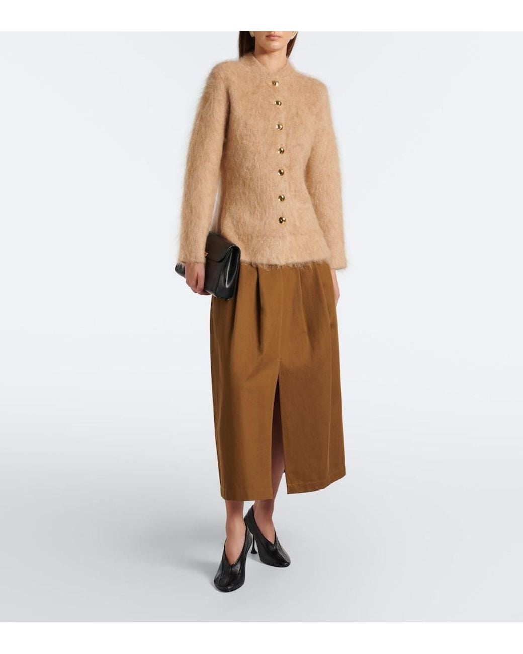 Proenza Schouler Natural Aniza Cardigan