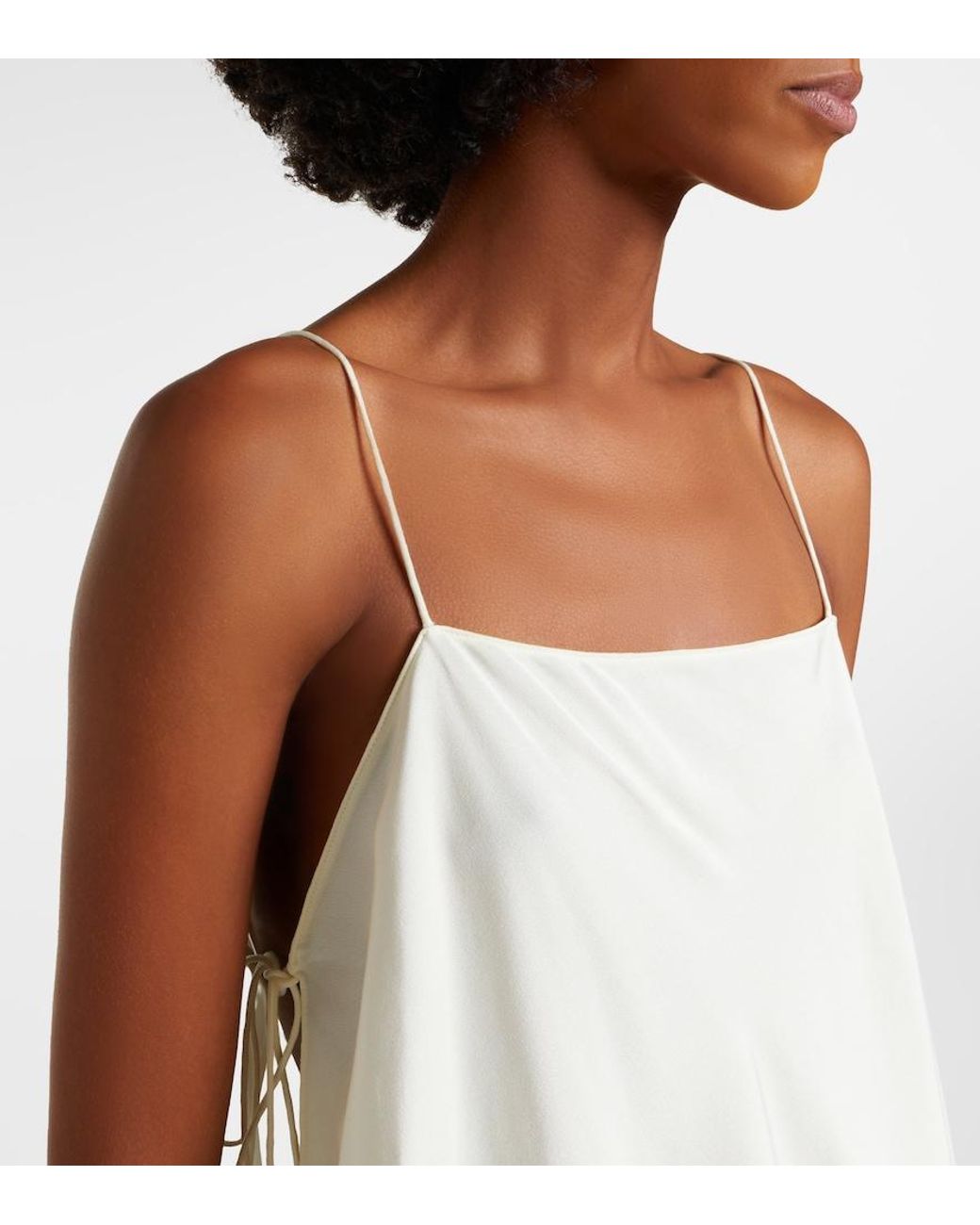 Alaïa White Cady Top